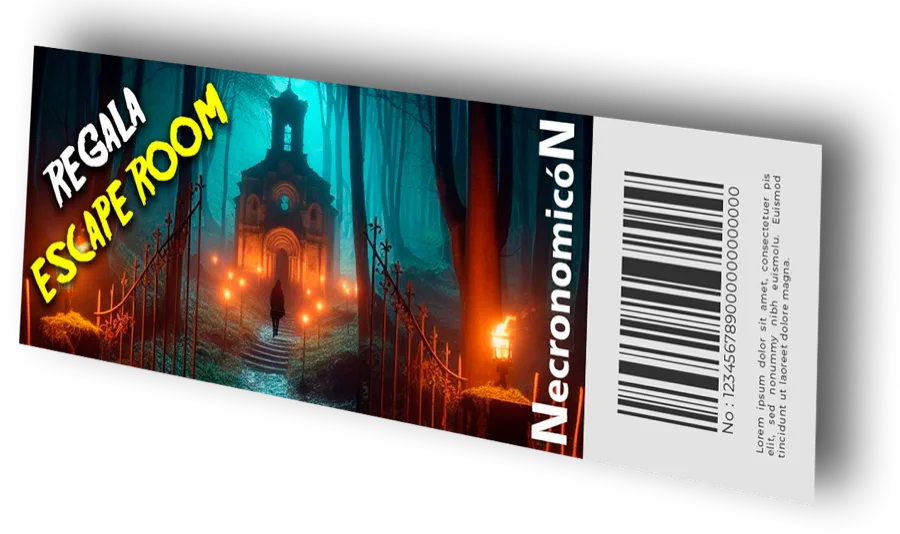Bono regalo de Macabro Escape Room