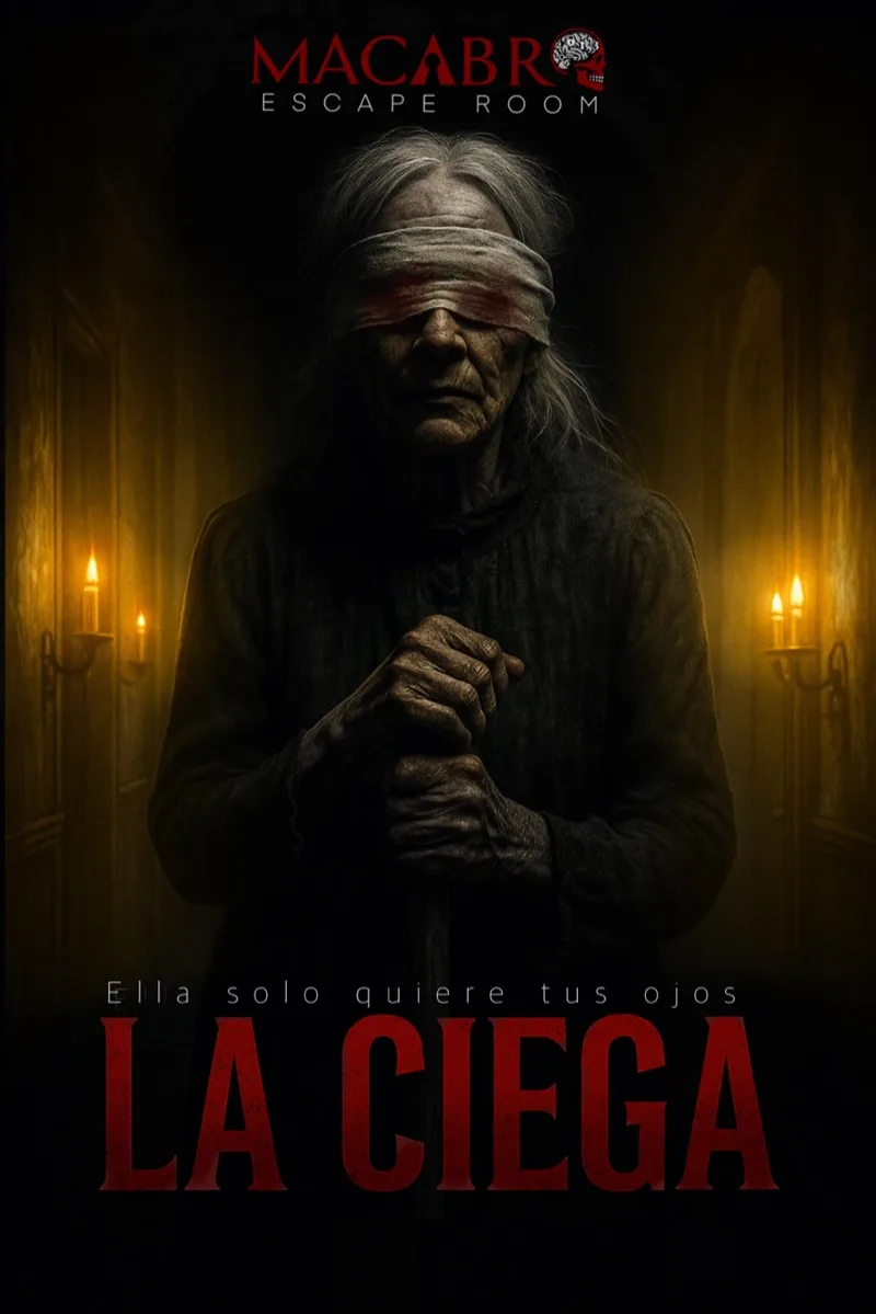 Cartel de la sala La Ciega
